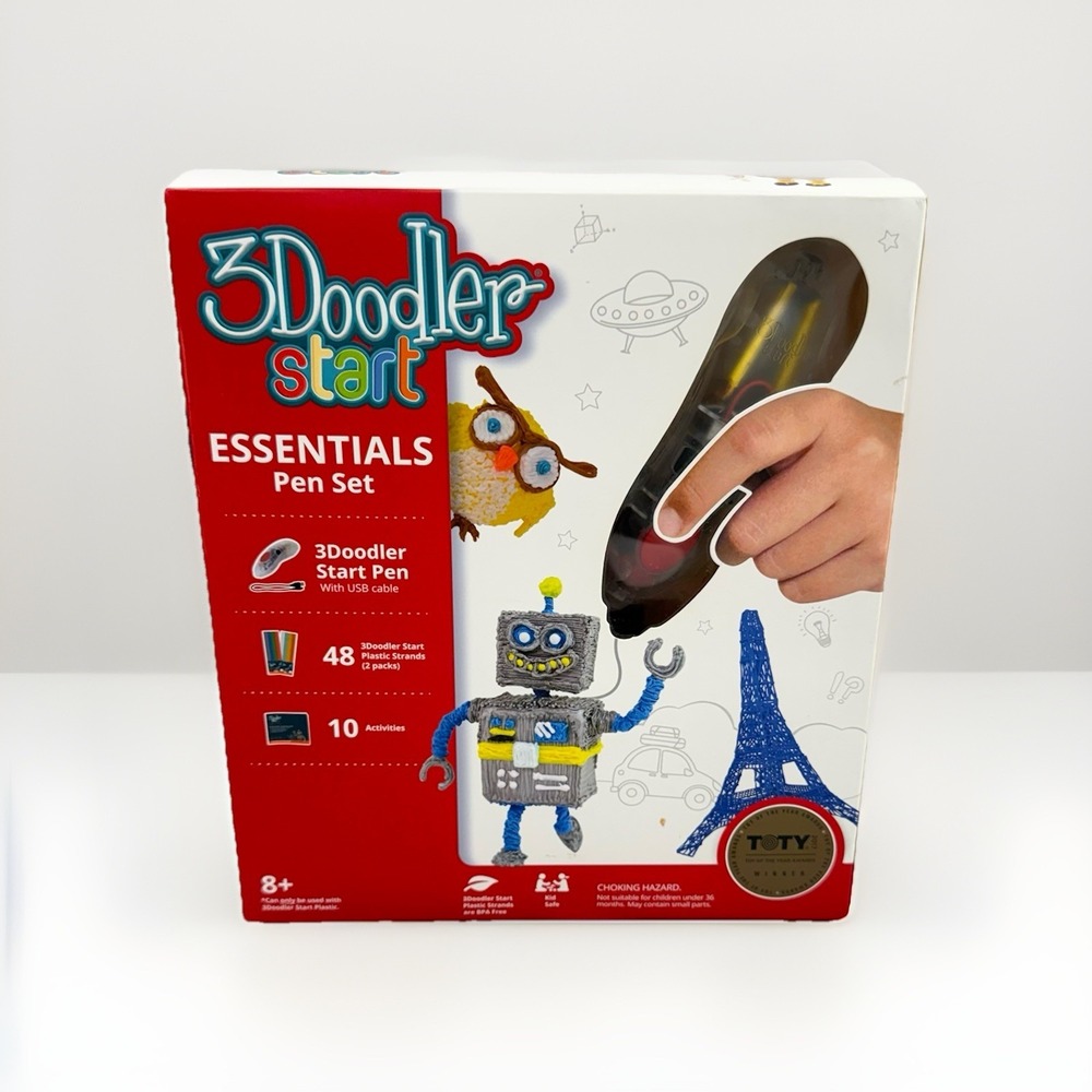 3Doodler Start Essentials Pen Set Design & Build Easy To Use Think In 3D 8+ NEW